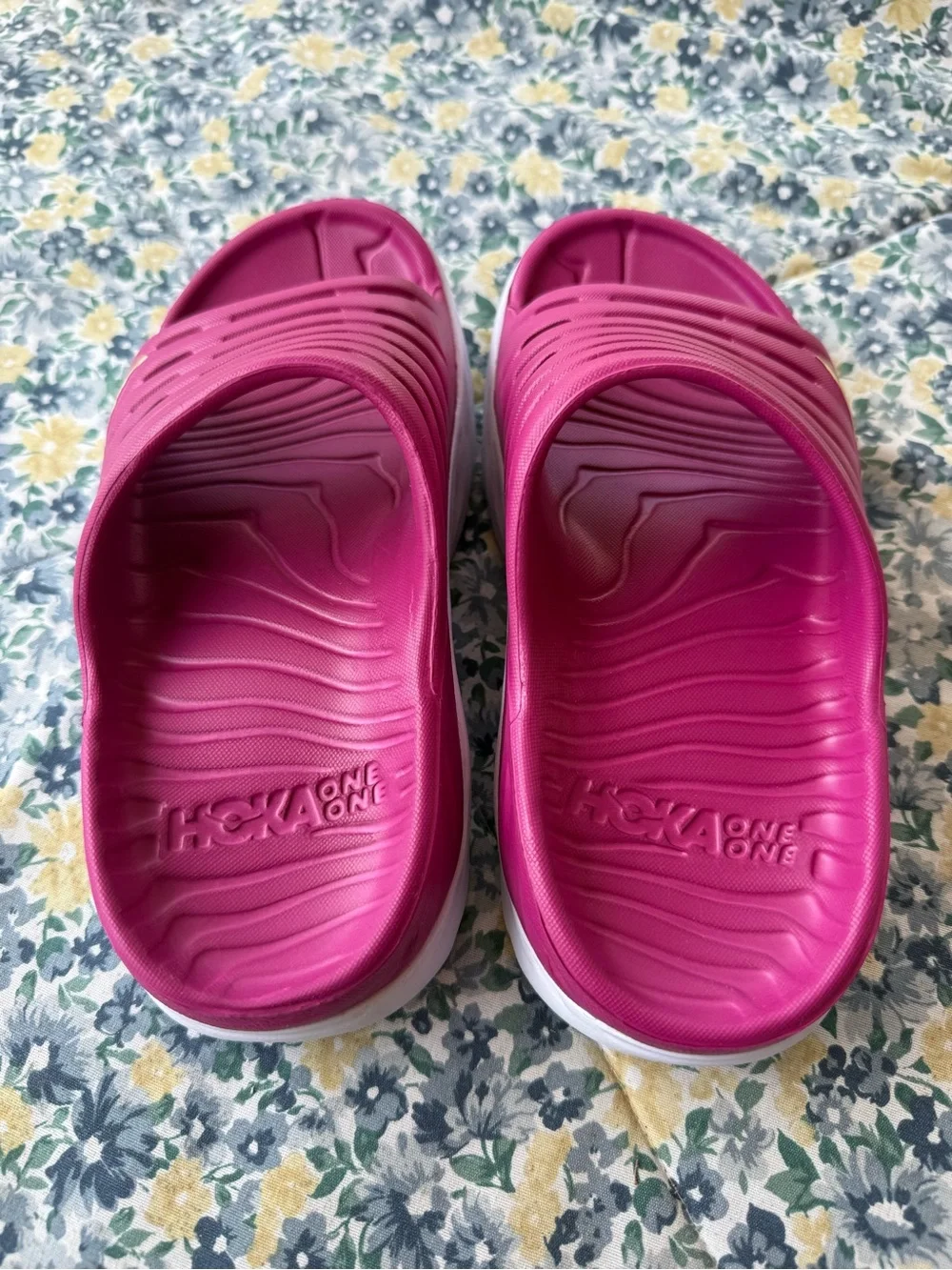 Hoka Women's Ora Recovery Slide Festival Fuchsia/Butterfly Size 5